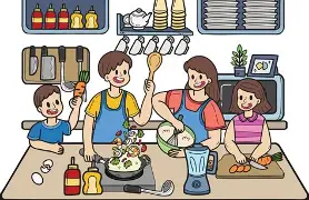 Childern Baking